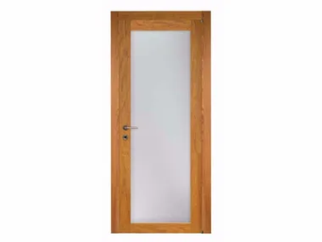 PRIMA V - Hinged wood and glass door by Capoferri Serramenti - view 2